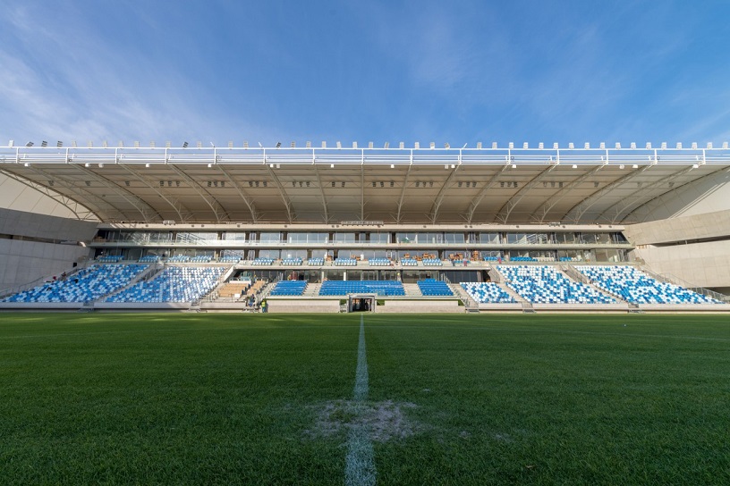 A Hungária körúton található Új Hidekuti Nándor stadion kivitelezéséhez szükséges transzportbeton 95 százalékát a DDC Budapest Basa utcai üzeméből szállított C30/37 típusú betonból fedezték.