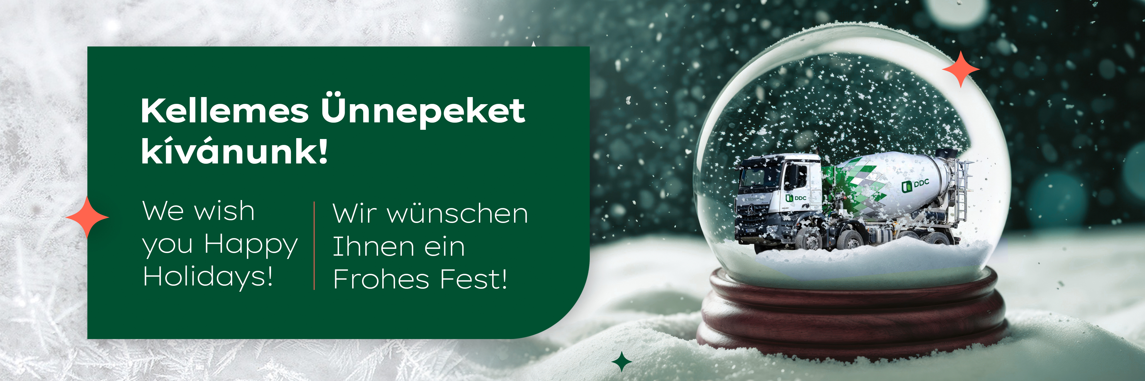 Kellemes Ünnepeket Kíván a DDC!