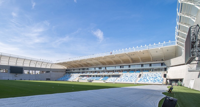 A Hungária körúton található Új Hidekuti Nándor stadion kivitelezéséhez szükséges transzportbeton 95 százalékát a DDC Budapest Basa utcai üzeméből szállított C30/37 típusú betonból fedezték.